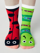 ADULT LADYBUG & CATERPILLAR SOCKS from Pals Socks
