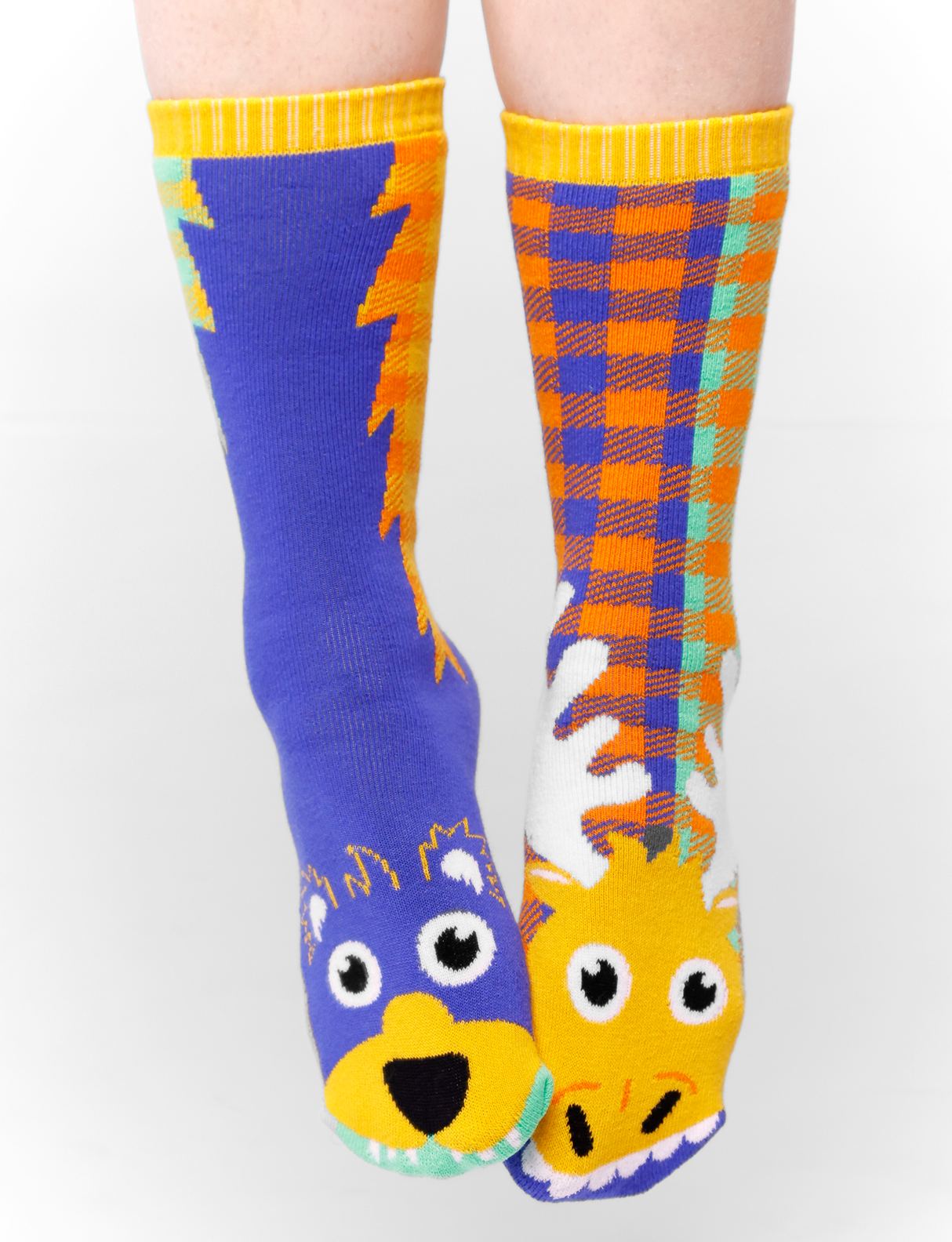 ADULT MOOSE & BEAR SOCKS from Pals Socks