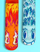 KIDS BURNIE & ICEY NO SLIP SOCKS from Pals Socks