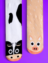 ADULT COW & PIG SOCKS from Pals Socks