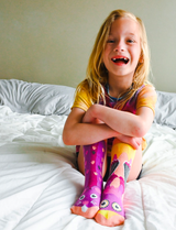 KIDS OWL & MOUSE NO SLIP SOCKS from Pals Socks
