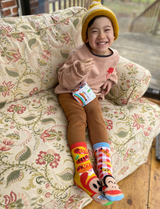 KIDS JULIUS & BOB NO SLIP SOCKS from Pals Socks