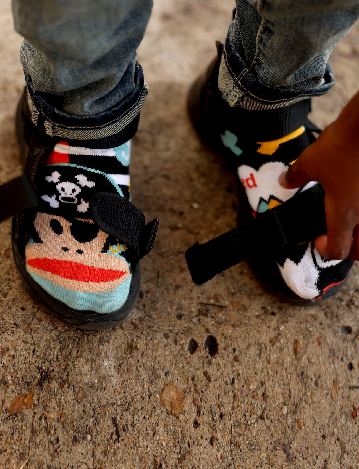 KIDS JULIUS & SKURVY NO SLIP SOCKS from Pals Socks