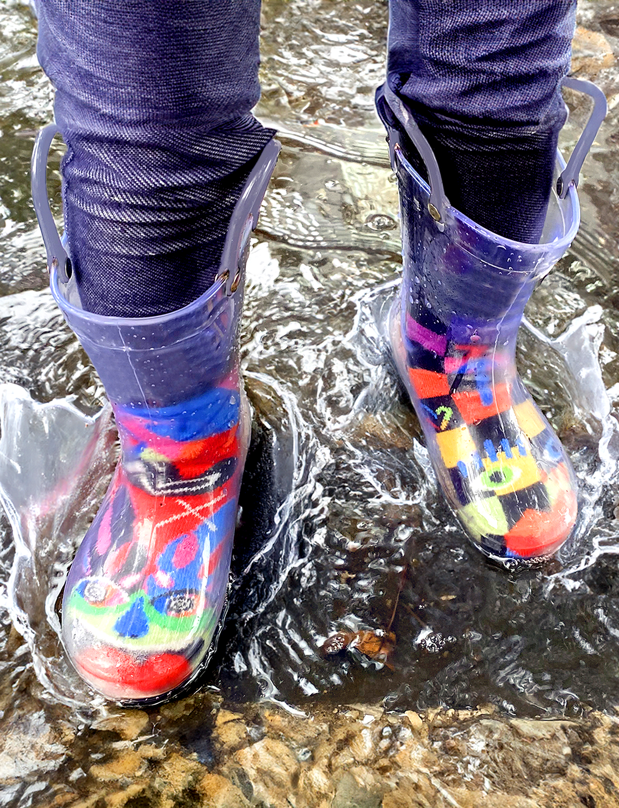 PEEK-A-BOOTS! FOR KIDS from Pals Socks