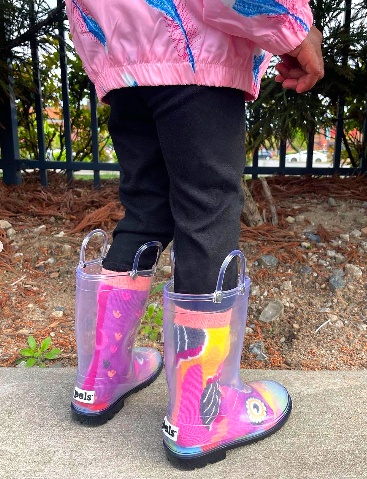 PEEK-A-BOOTS! FOR KIDS from Pals Socks