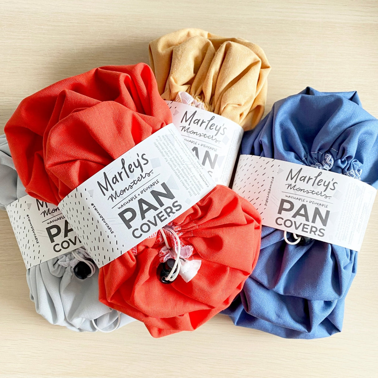 Pan Covers: Linen from Marley's Monsters
