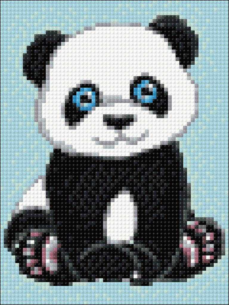 Panda CS303 5.9 x 7.9 inches Crafting Spark Diamond Painting Kit from Wizardi
