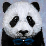 Panda with Bow Tie CS2466 7.9 x 7.9 inches Crafting Spark Diamond Painting Kit from Wizardi