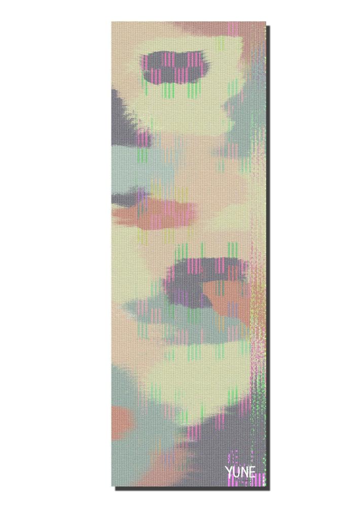 Yoga Mat | 6mm Thick | Multicolored | Non-Slip | Eco Friendly | Yune Yoga | Pandora from Yune Yoga