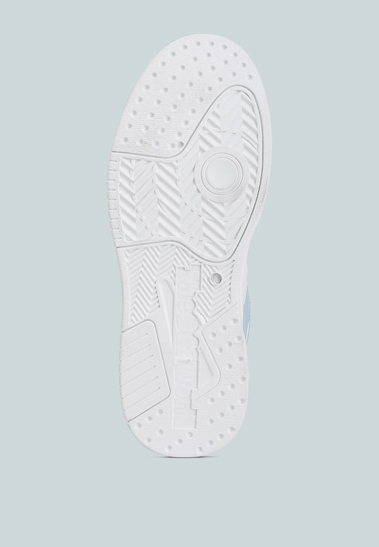 Panelling Detail Ankle Length Sneakers from London Rag International