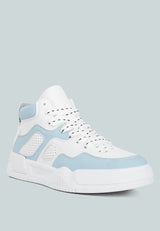 Panelling Detail Ankle Length Sneakers from London Rag International