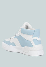 Panelling Detail Ankle Length Sneakers from London Rag International