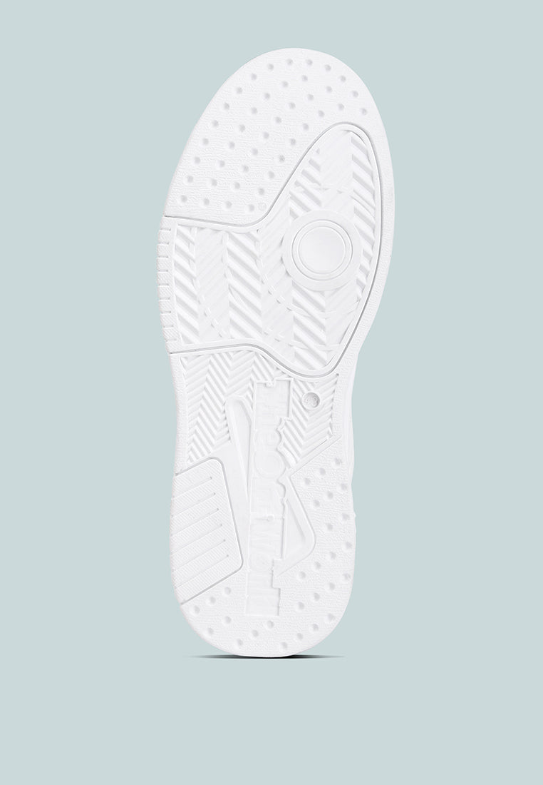 Panelling Detail Ankle Length Sneakers from London Rag International