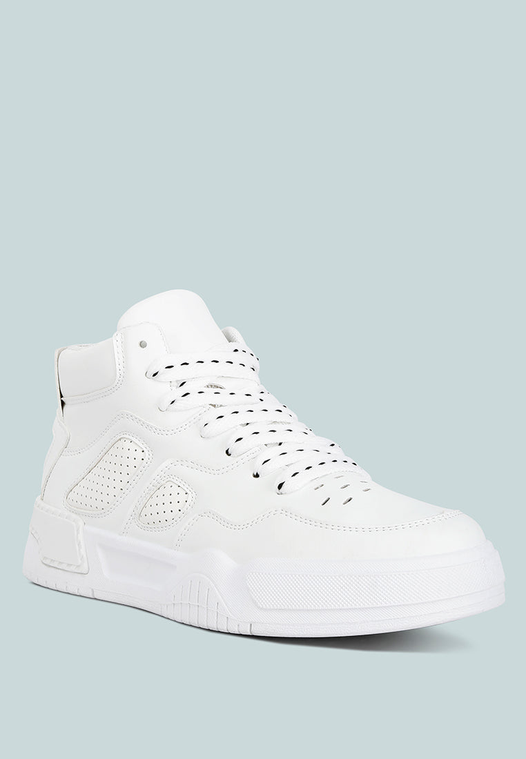 Panelling Detail Ankle Length Sneakers from London Rag International