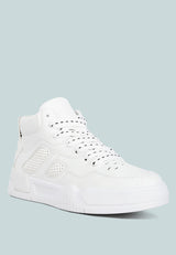 Panelling Detail Ankle Length Sneakers from London Rag International