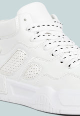 Panelling Detail Ankle Length Sneakers from London Rag International