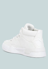 Panelling Detail Ankle Length Sneakers from London Rag International