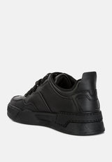 Panelling Detail Flatform Sneakers from London Rag International
