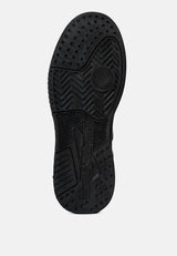 Panelling Detail Flatform Sneakers from London Rag International