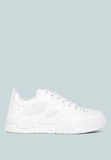 Panelling Detail Flatform Sneakers from London Rag International