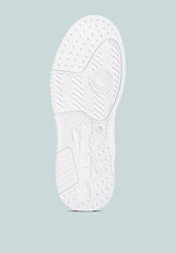 Panelling Detail Flatform Sneakers from London Rag International