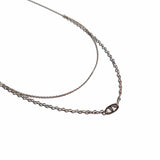 Parker Oval Pendant Layered Necklace
