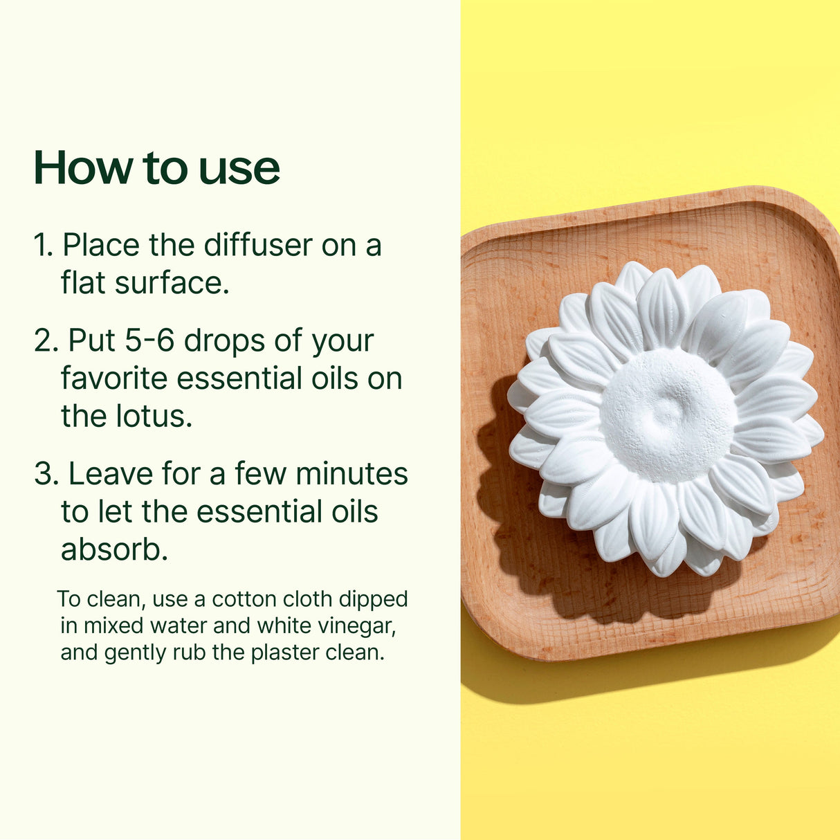 Passive Sunflower Diffuser from Plant Therapy