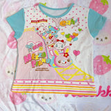 Pastel Kawaii Harajuku Crop Top – Cartoon Print Y2K Aesthetic Tee From Kawaii Stop