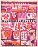 Patchwork of Happiness Puzzle from Ordinary Habit