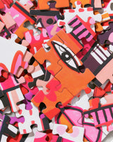 Patchwork of Happiness Puzzle from Ordinary Habit