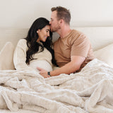 PATTERNED FAUX FUR XL THROW BLANKETS From Saranoni