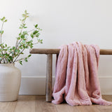 PATTERNED FAUX FUR XL THROW BLANKETS From Saranoni