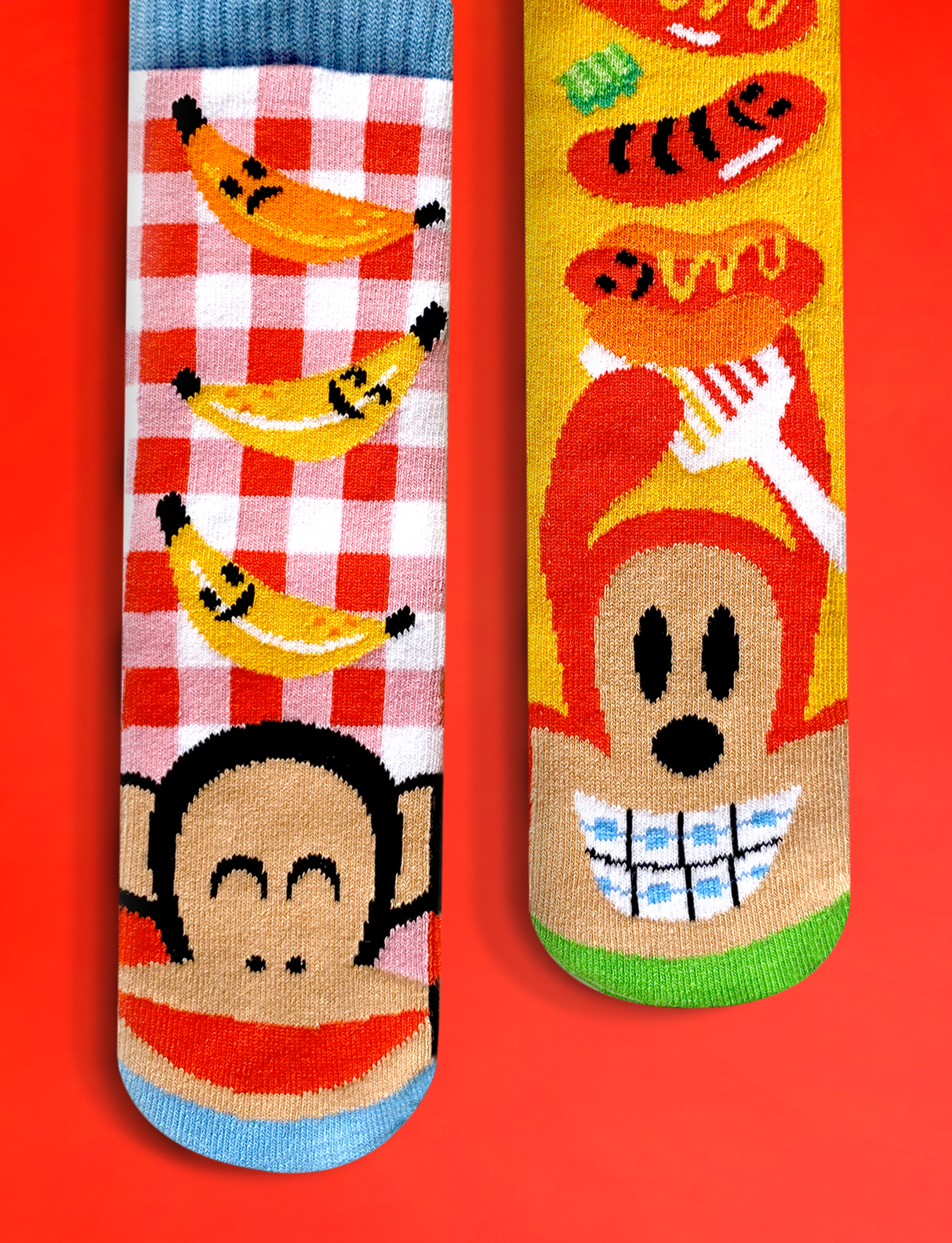KIDS JULIUS & BOB NO SLIP SOCKS from Pals Socks