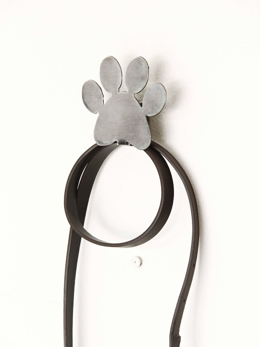 Paw Print Dog Leash Holder From Jubilee Trading Company
