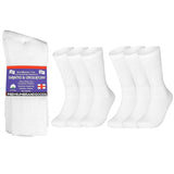 PBG 6 Pairs Physician-Approved Diabetic Compression Non Binding Socks for Men & Women, Multi-Color, 3 Sizes from PremiumBrandGoods