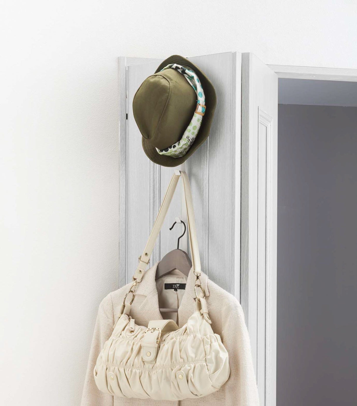Over-the-Door Vertical Hooks - Steel from Yamazaki Home