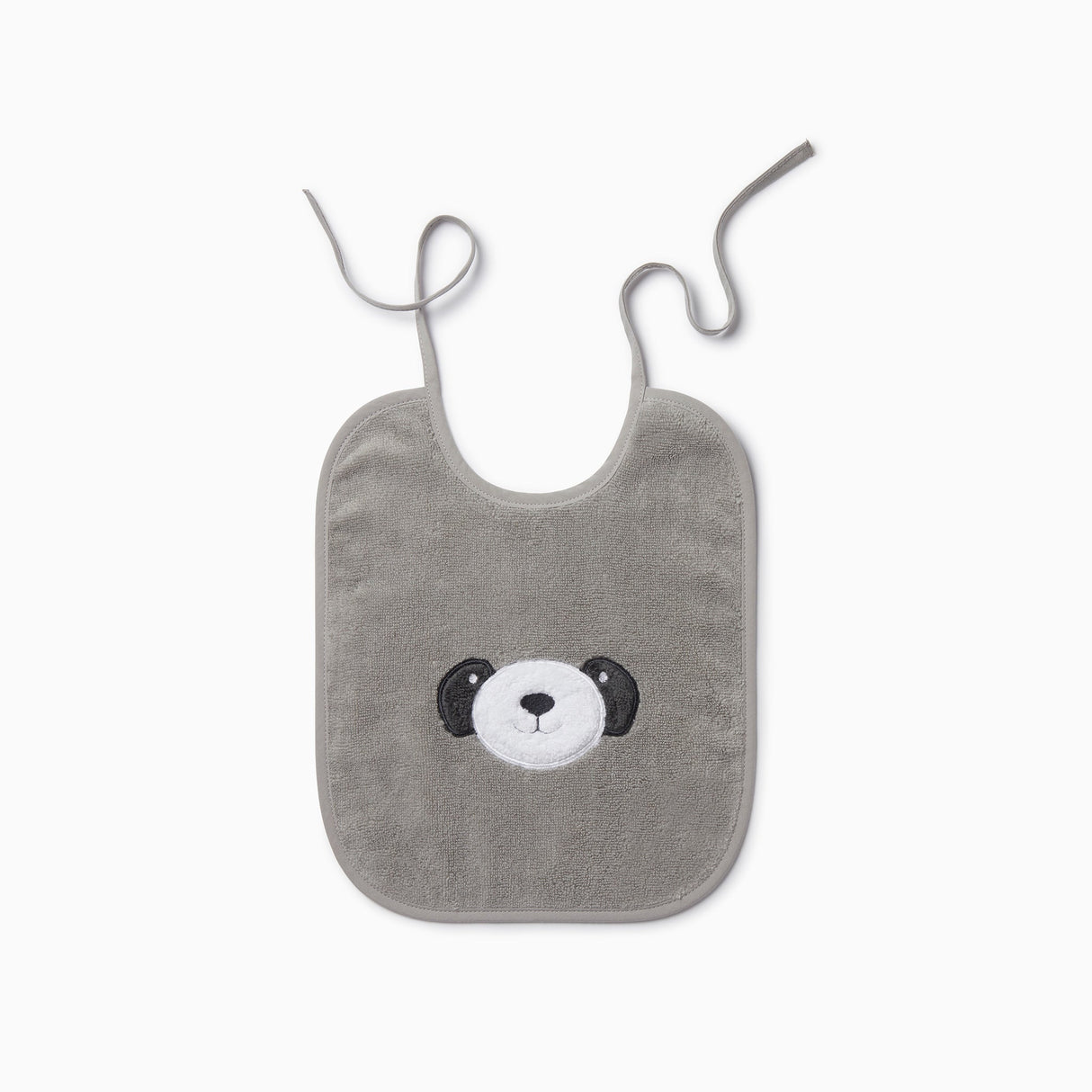 Animal Towel Bib - Grey from Manymoons