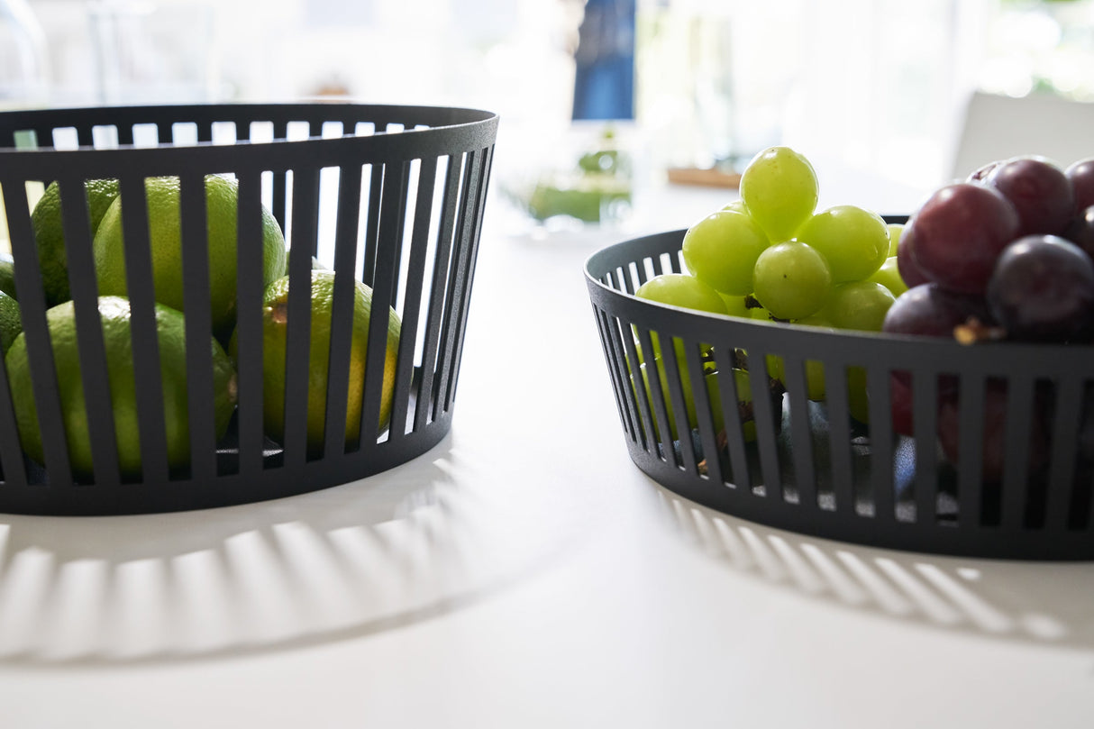 Fruit Basket - Tall - Steel from Yamazaki Home