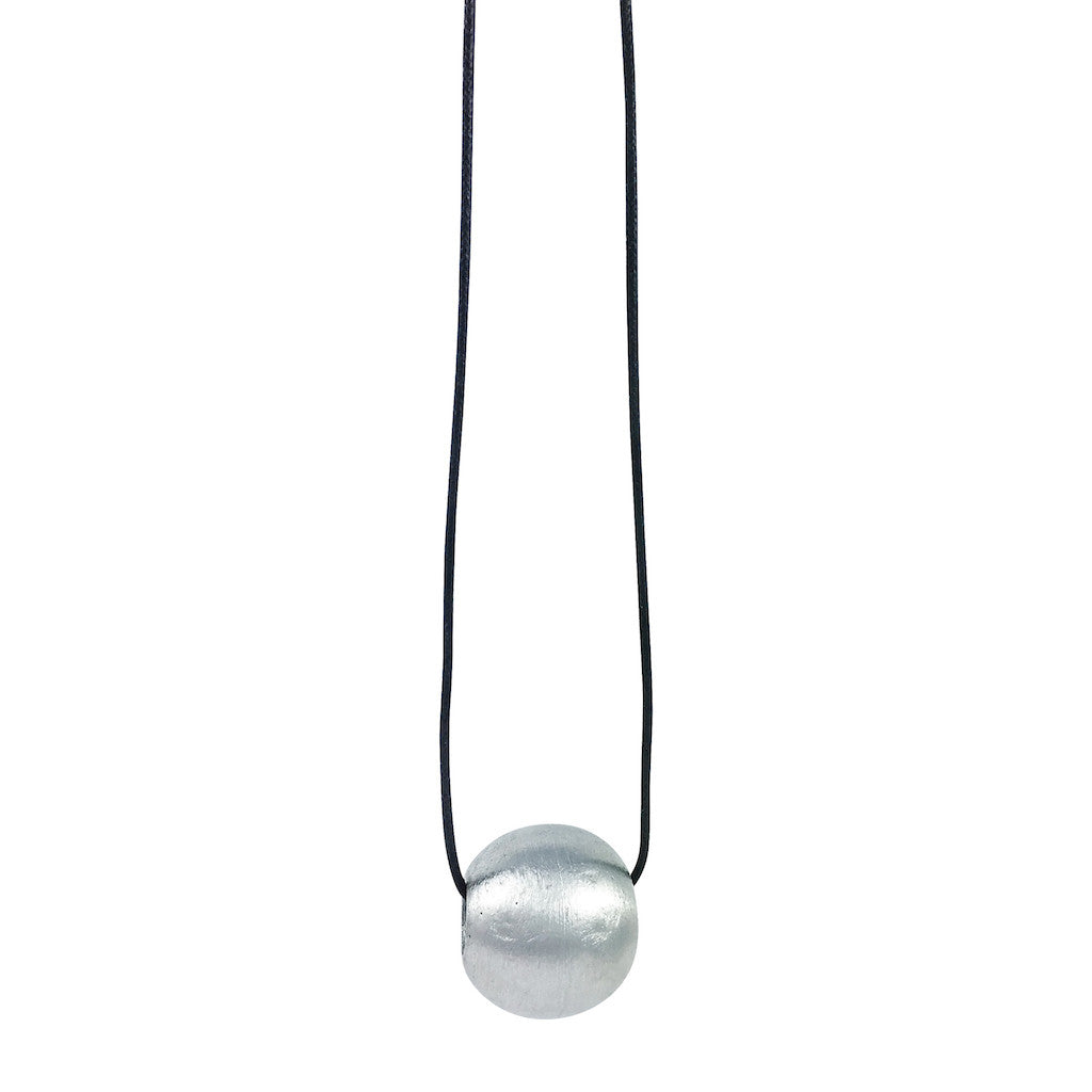Recycled Bombshell Ball Necklace from SLATE + SALT