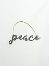 Peace Christmas Ornament From Jubilee Trading Company