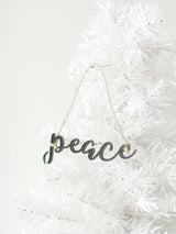 Peace Christmas Ornament From Jubilee Trading Company