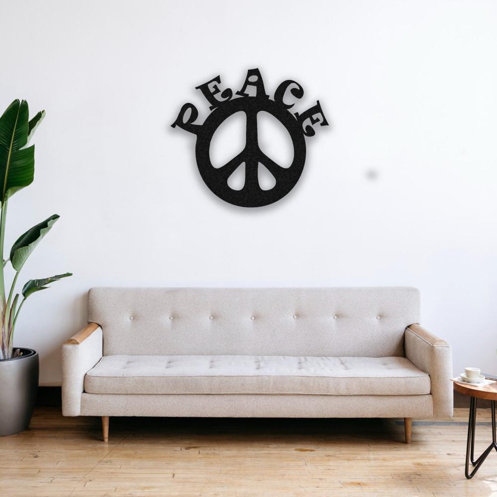 Peace Maker Metal Wall Art from VITAHOME DESIGN LLC
