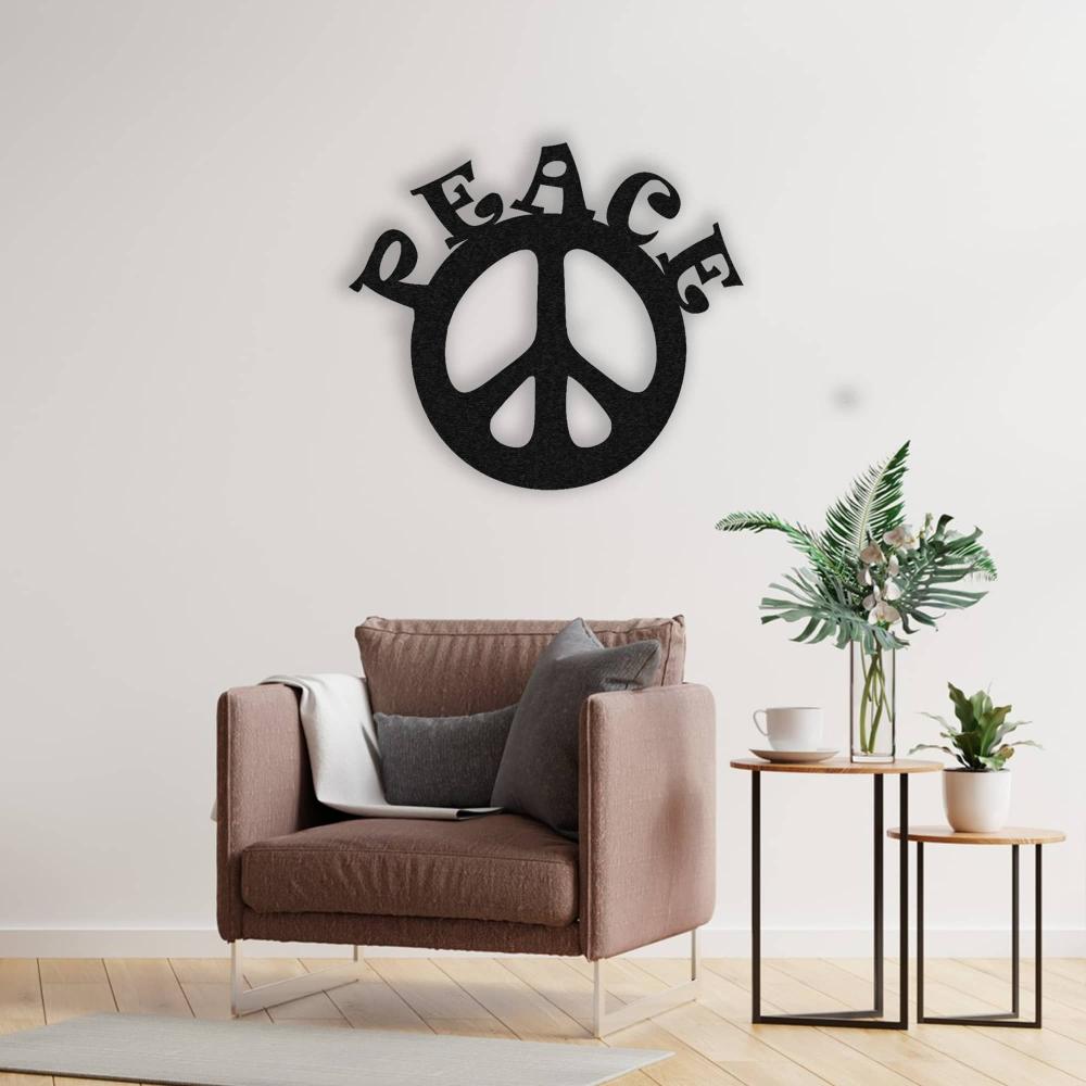 Peace Maker Metal Wall Art from VITAHOME DESIGN LLC