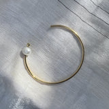 Freshwater Pearl Bangle from SLATE + SALT