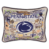 Penn State University Collegiate Hand-Embroidered Pillow from Quirks!