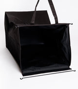 Laundry Hamper with Cotton Liner - Two Sizes - Steel + Cotton from Yamazaki Home