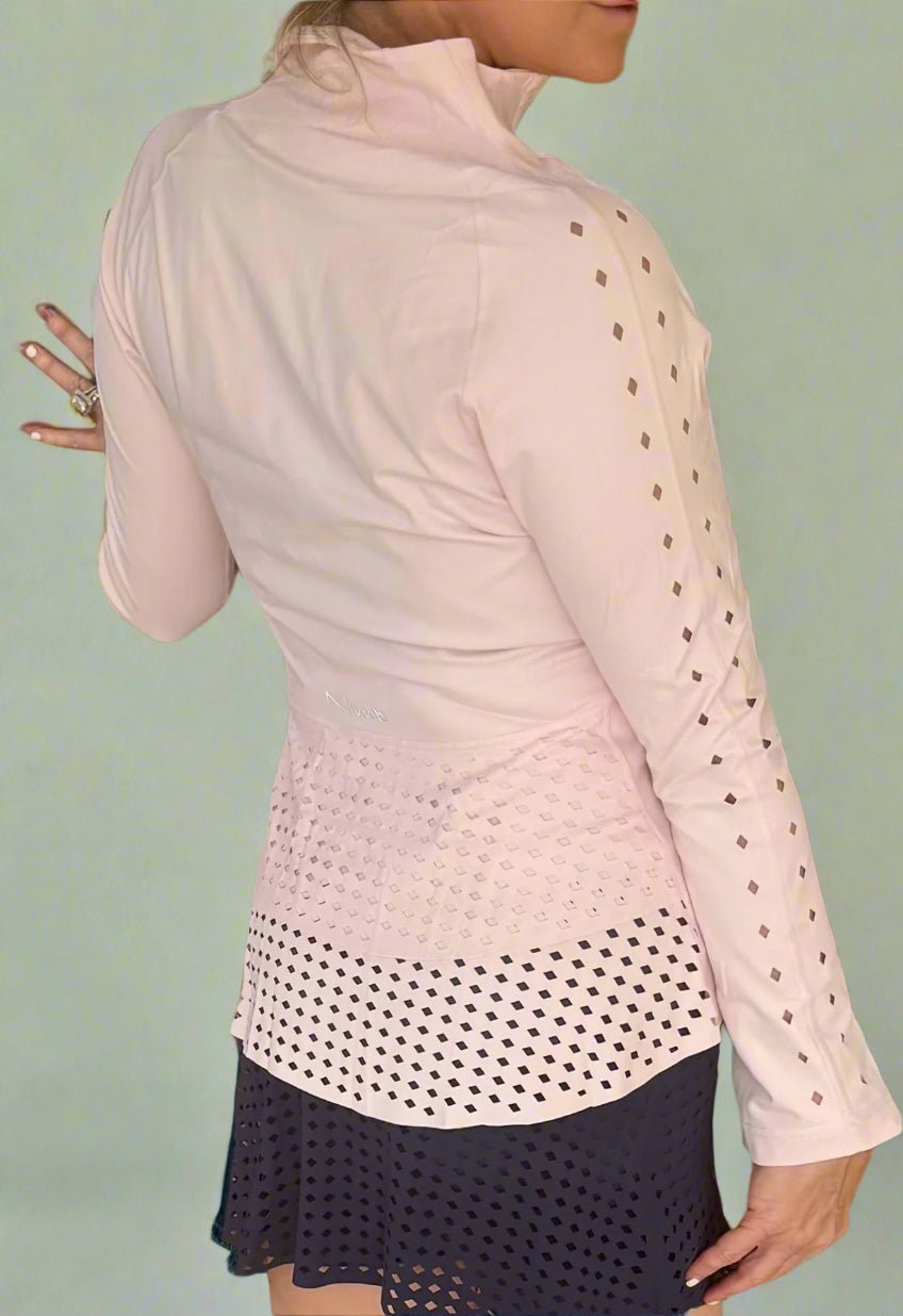 Peplum Laser Jacket from Nikkib Sportswear