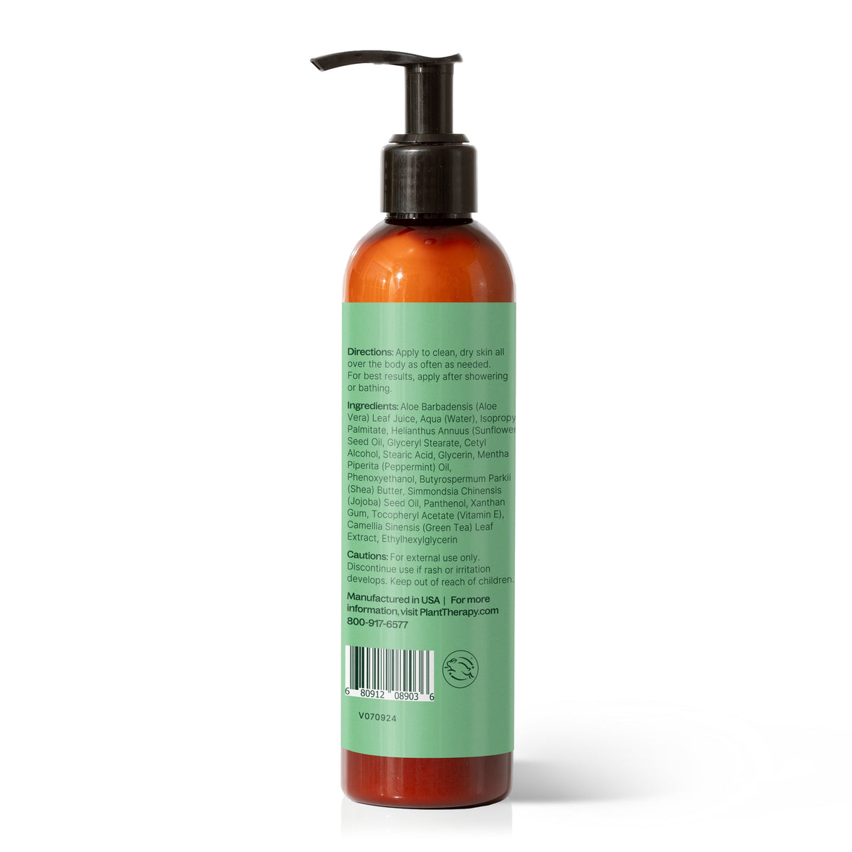 Peppermint Body Lotion with Aloe and Shea from Plant Therapy
