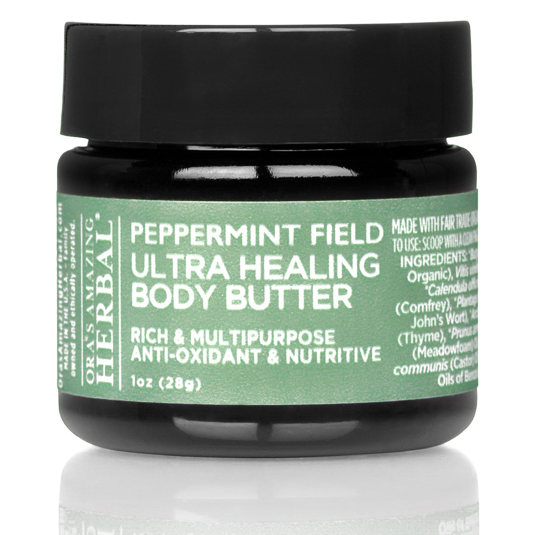 Ultra Healing Body Butter, Peppermint Field from Ora's Amazing Herbal