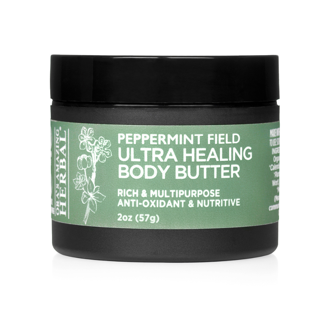 Ultra Healing Body Butter, Peppermint Field from Ora's Amazing Herbal